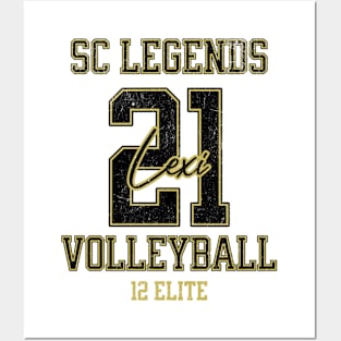 Lexi #21 SC Legends (12 Elite) - White Posters and Art